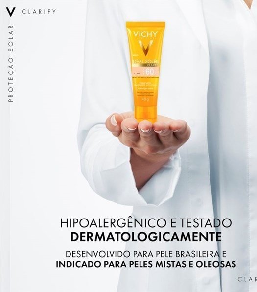 Protetor Solar Facial Clarify FPS60 40g