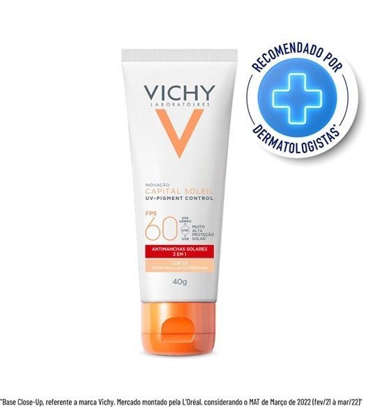 Protetor Solar Facial Com Cor UV-Pigment Control FPS60