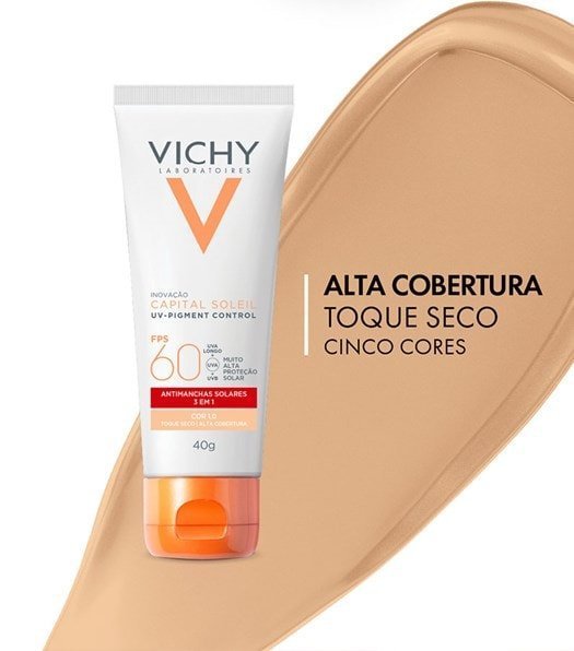 Protetor Solar Facial Com Cor UV-Pigment Control FPS60