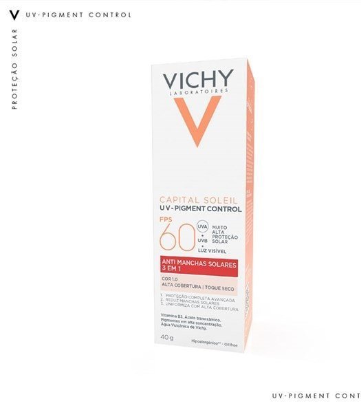 Protetor Solar Facial Com Cor UV-Pigment Control FPS60