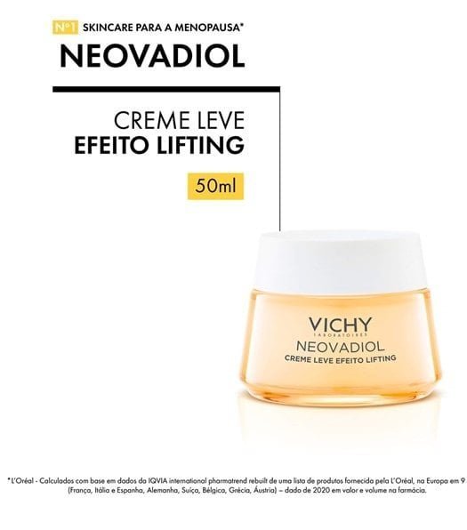 Creme Leve Efeito Lifting Menopausa 50g