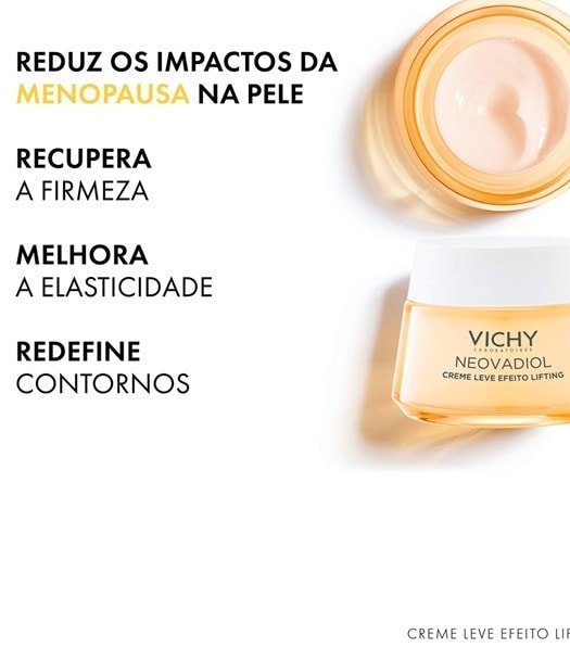 Creme Leve Efeito Lifting Menopausa 50g