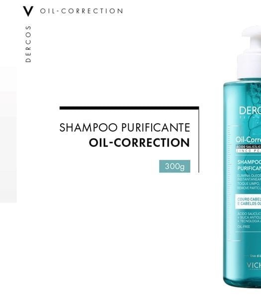 Oil-Crrection Shampoo Purificante com Ácido Salicílico e Zinco PCA – 3 300g