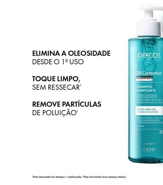 Oil-Crrection Shampoo Purificante com Ácido Salicílico e Zinco PCA – 3 300g