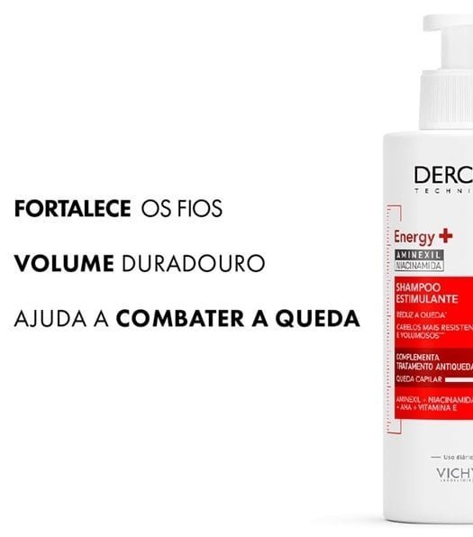 DERCOS Shampoo Estimulante Antiqueda Energy+ 400g