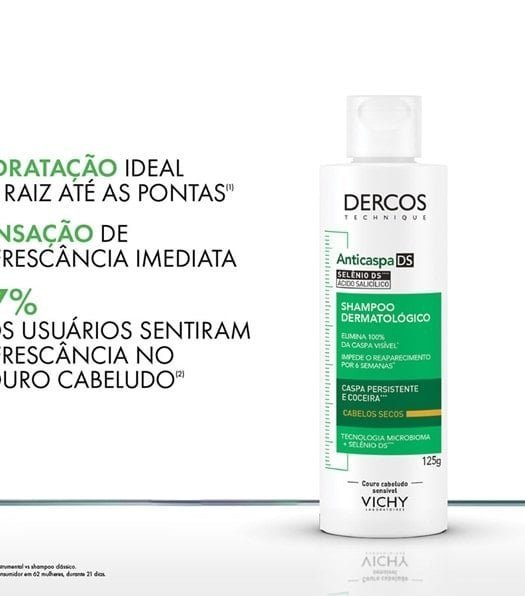 Shampoo Anticaspa Intensivo DS Cabelos Secos 125G