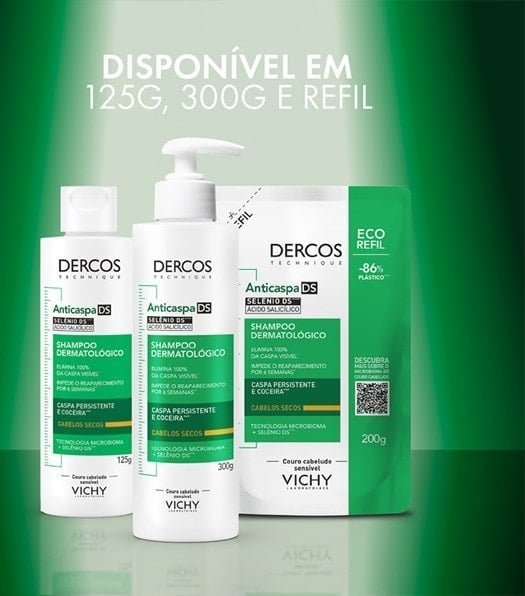Shampoo Anticaspa Intensivo DS Cabelos Secos 125G