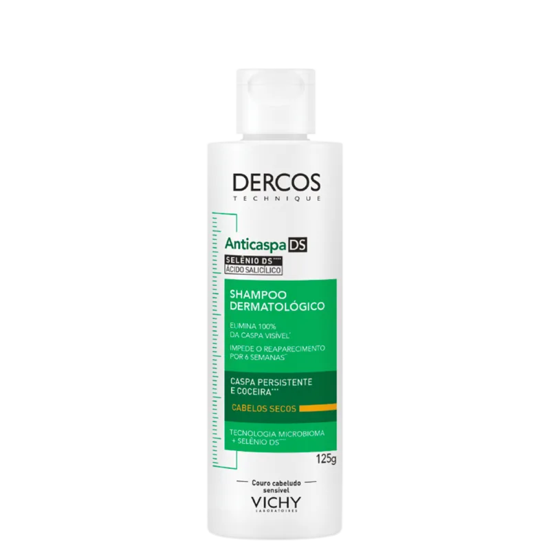 DERCOS SHAMPOO ANTICASPA INTENSIVO DS CABELOS SECOS