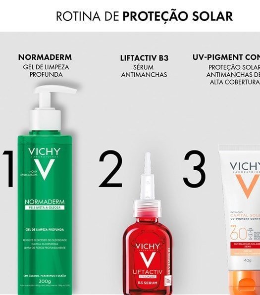 Protetor Solar Facial Com Cor UV-Pigment Control FPS60