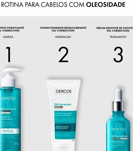 Condicionador Reequilibrante Oil-Correction Com Ceramida R e Zinco PCA 200ml