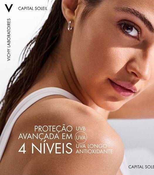 Água solar protetora iluminadora Corporal FPS 50 200ml