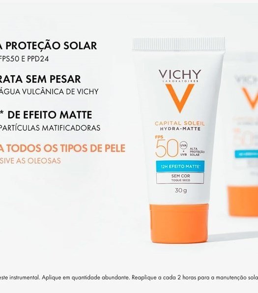 Protetor Solar Facial Hydra-matte FPS50 40g