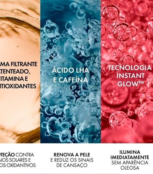 Protetor Solar Facial UV-Glow FPS60 Com Cor 40g