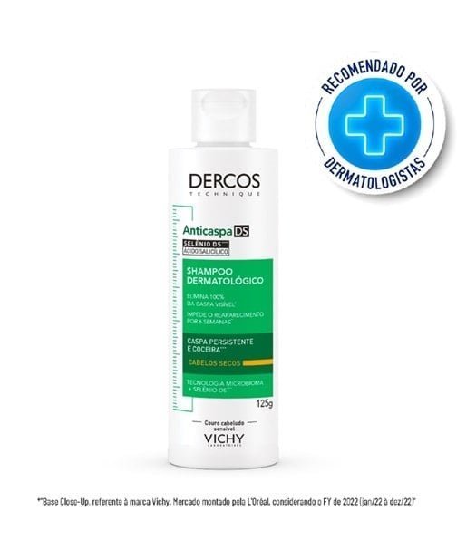 Shampoo Anticaspa Intensivo DS Cabelos Secos 125G